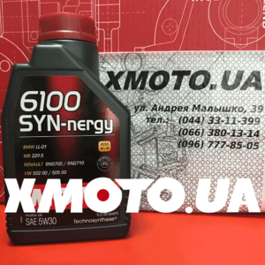 Купить Motul 6100 syn-nergy 5w30 в магазине xmoto.ua Motul 6100 syn-nergy 5w30 Фото 1