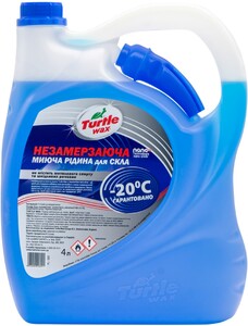 Омыватель авто стекла зимний Turtle Wax -20ºC 4 л Фото 1